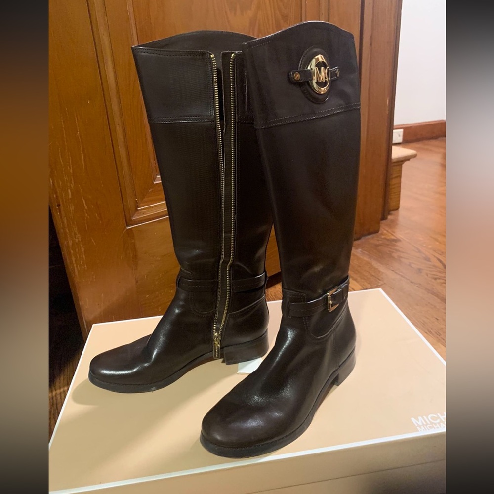 Michael Kors riding boots